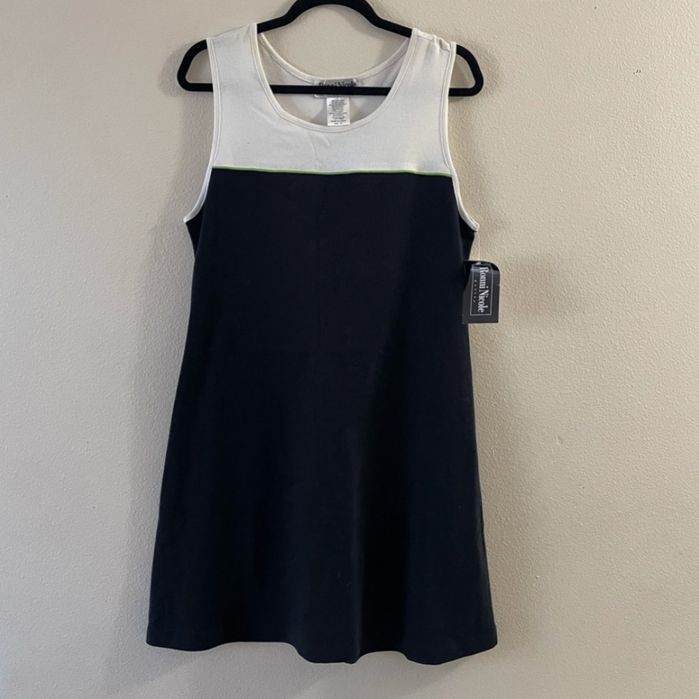 White and Black Dress - NWT